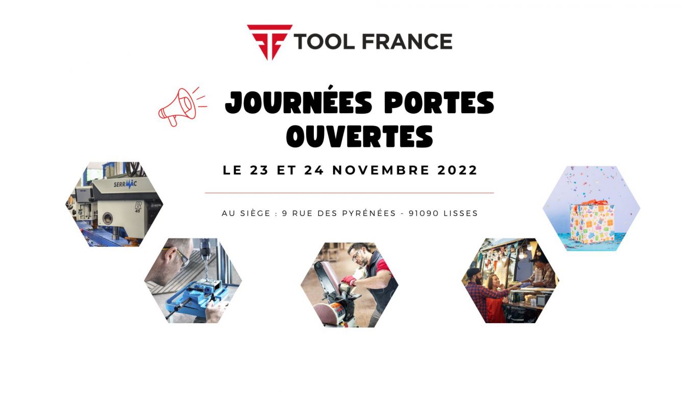 Communiqué : TOOL FRANCE OUVRE SES PORTES LE 23 ET 24 NOVEMBRE 2022