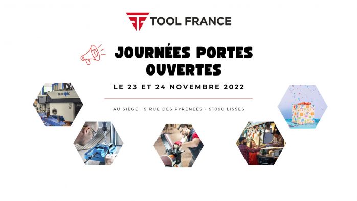 Communiqué : TOOL FRANCE OUVRE SES PORTES LE 23 ET 24 NOVEMBRE 2022